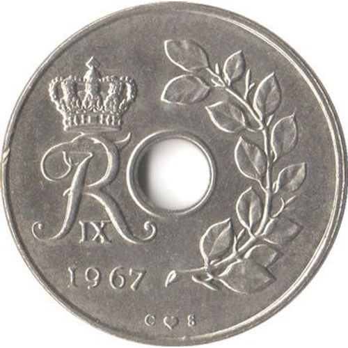 Pièce De 25 Ore Danemark