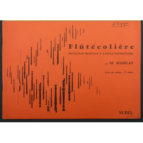 Flutecoliere - Initiation Musicale Fa L'ecole Elementaire Par M. Mabilat Livre Du Maitre 2e Cahier