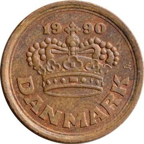 Pièce De 25 Ore Danemark