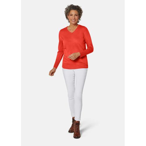 Pull En Tricot - Rouge - Gr. 46