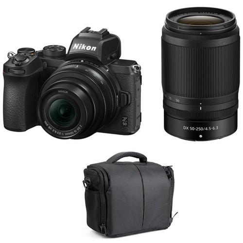 Nikon Z50 + 16-50mm + 50-250mm + Sac | Garantie 2 ans