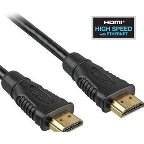 PremiumCord - Câble HDMI avec Ethernet - HDMI mâle pour HDMI mâle - 1.5 m - double blindage - noir - support 4K