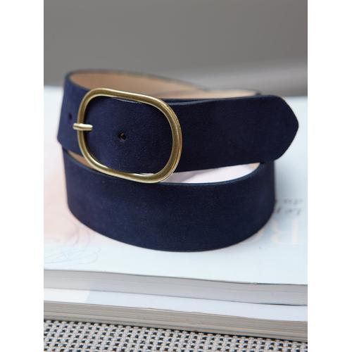 Ceinture Cuir Suédé Femme