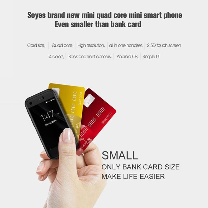 Rainbuvvy 7S MINI Smartphone 2,5 pouces Android 9.0 RAM 2Go ... - 6