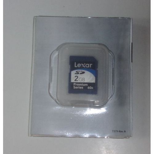 Carte Lexar SD 2 GB Premium Series 60x