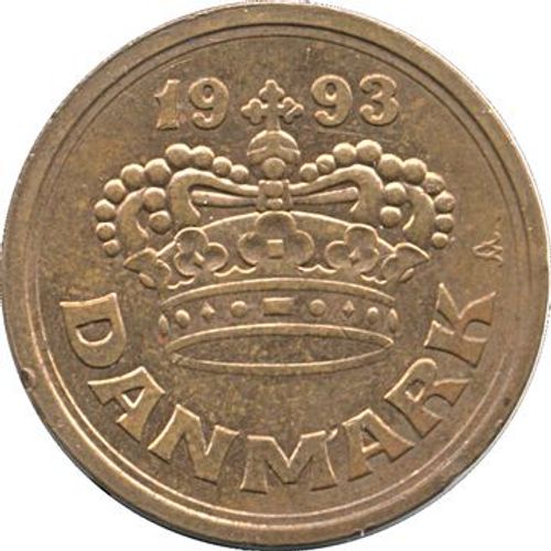 Pièce De 50 Öre Danemark
