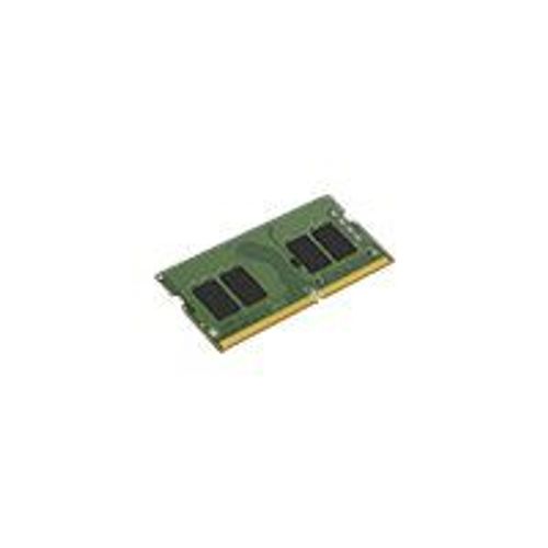 Kingston - DDR4 - module - 4 Go - SO DIMM 260 broches - 3200 MT/s / PC4-25600 - CL22 - 1.2 V - mémoire sans tampon - non ECC