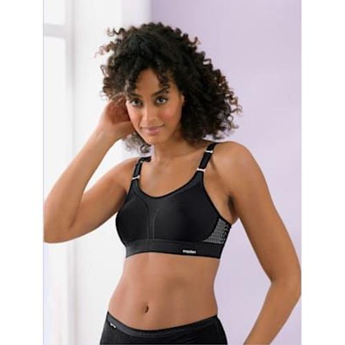 Soutien-Gorge De Sport Sans Armatures Bon. A, B, C, D, E - - Noir