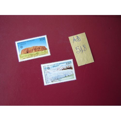 Ad 518 / Lot Timbres France Neufs Sans Trace De Charnière *Service N°114 &115* 1996