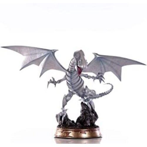 First 4 Figures - Yu-Gi-Oh! Blue-Eyes White Dragon (White Variant) 14pvc Statue [Collectables] Figure, Collectible