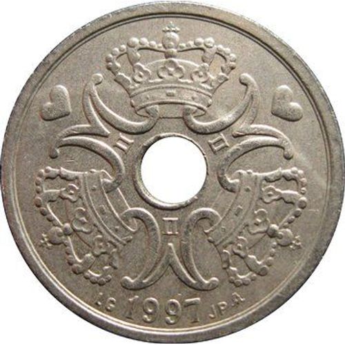 Pièce De 2 Kroner Danemark