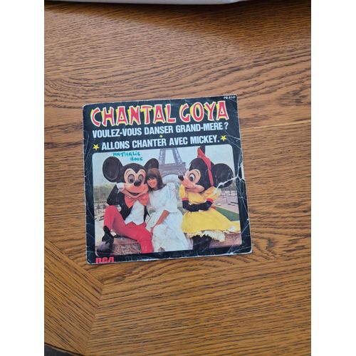 Voulez-Vous Danser Grand Mère + Allons Chanter Avec Mickey Vinyle Chantal Goya