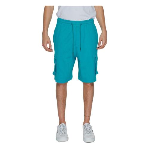 Pharmacy Industry - Shorts > Casual Shorts - Blue