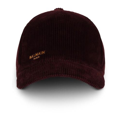 Balmain - Accessories > Hats > Caps - Red