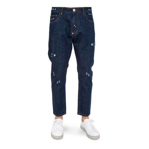 Philipp Plein - Jeans > Straight Jeans - Blue