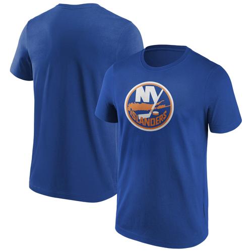 T-Shirt Graphique New York Islanders Fanatics Branded Iconic Primary Color Logo - Bleu Roi - Homme
