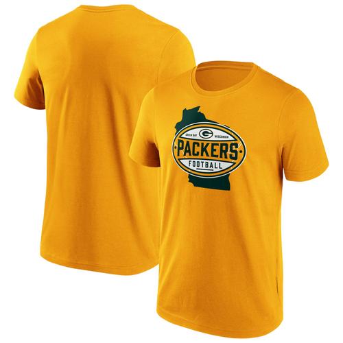 Green Bay Packers Packers State Iconic Hometown Graphic T-Shirt - Homme