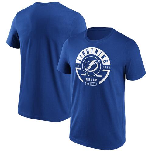 T-Shirt Block Party De Marque Lightning Fanatics De Tampa Bay - Royal - Homme