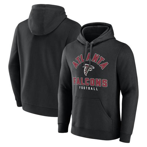 Sweat À Capuche Noir Fanatics Pour Hommes Des Falcons D'atlanta Entre Les Pylônes