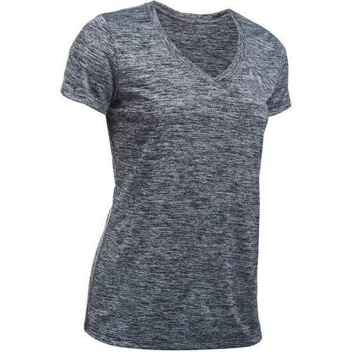 Tech Twist T-Shirt Femmes - Gris Foncé, Noir