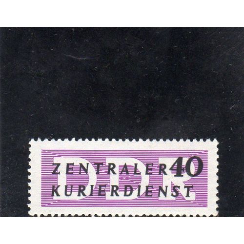 Timbre De Service DAllemagne (République Démocratique)