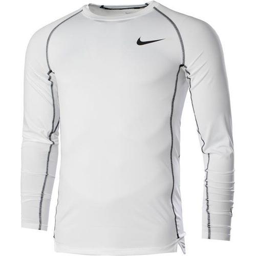 Dri-Fit Pro Tight Haut Manches Longues Hommes - Blanc , Noir