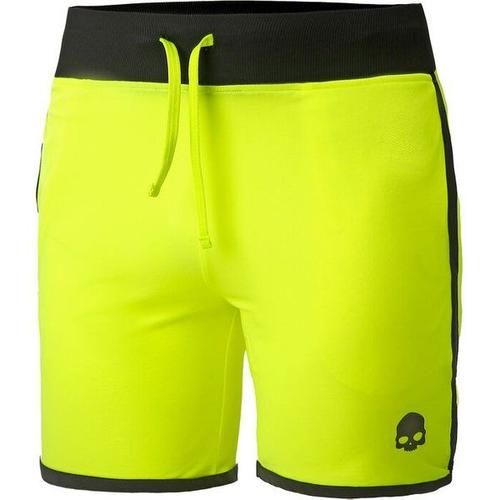 Tech Shorts Hommes - Jaune , Noir