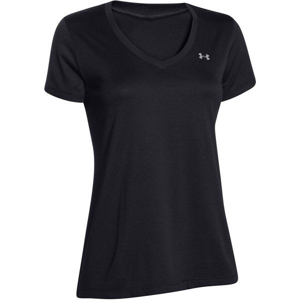 Tech Solid T-Shirt Femmes - Noir , Argent