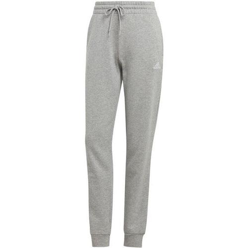 Essentials Linear French Terry Cuffed Pantalon Survêtement Femmes - Gris Clair , Blanc