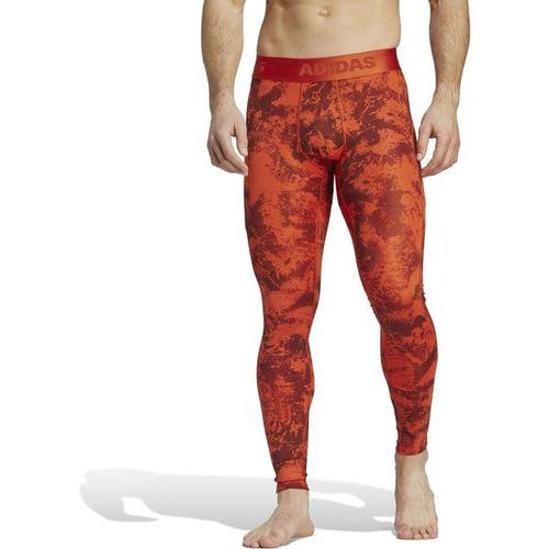 Paris Tech-Fit Collant Tight Hommes - Orange , Rouge