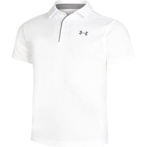 Tech Polo Hommes - Blanc , Gris