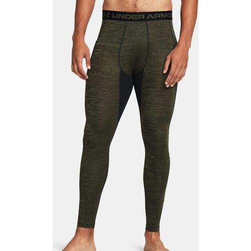 Coldgear Twist Collant Tight Hommes - Vert Olive , Noir