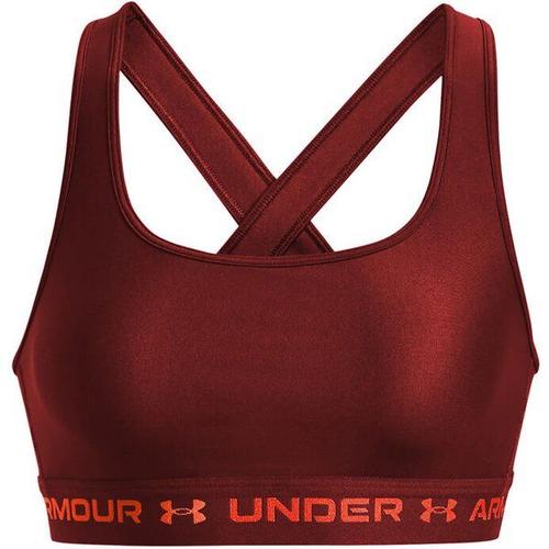 Crossback Mid Soutien-Gorge Sport Femmes - Rouge Foncé , Rouge