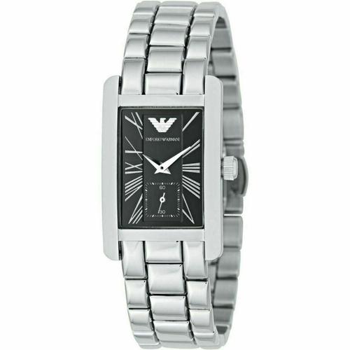 Emporio Armani Classic Chronograph Black Dial Ladies Watch Ar0157