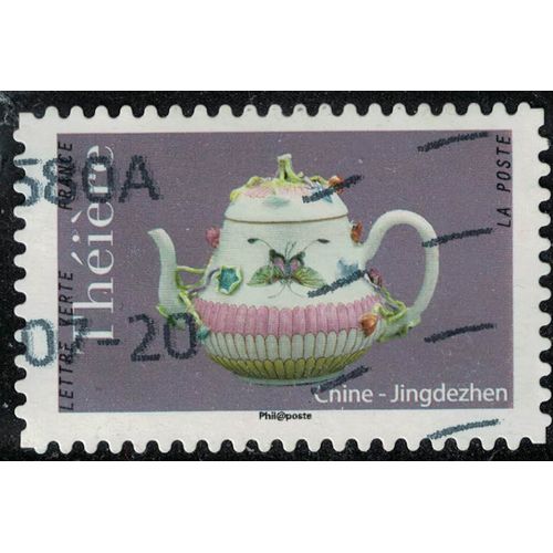 France 2018 Oblitéré Daté Used Théière De Chine Jingdezhen Y&t 1622 Su