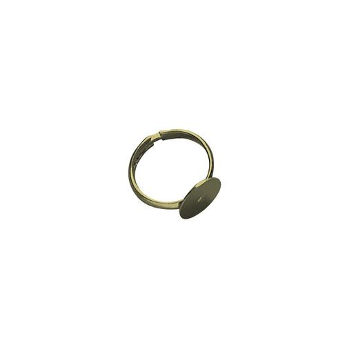 Bague À Décorer Avec Rondelle Ø 12 Mm Doré