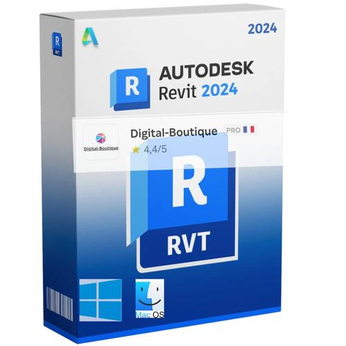 Autodesk Revit 2025 Nouvelle Version _ Windows/Mac - Licence Officielle{Digital-Boutique}