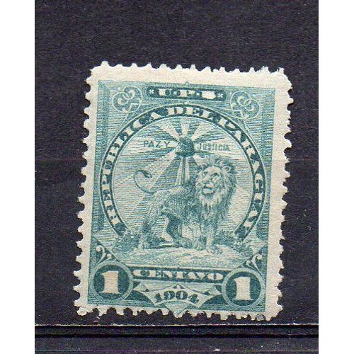 Paraguay- 1 Timbre Neuf- Armoiries- Lion