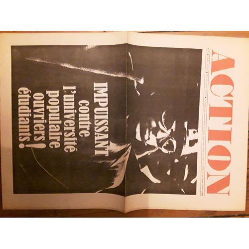 Revue Action N° 21 Du 11 Juillet 1968