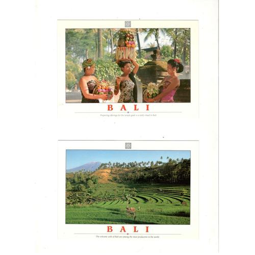 2 Cartes De Bali