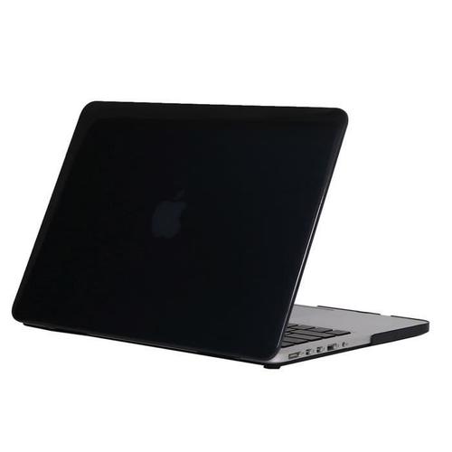 Pour Pour Coque Macbook Pro 13 Pouces Modèle A1502 - A1425 Avec Ecran Retina ( 2015-2012) Rigide Housse De Protection -Noir