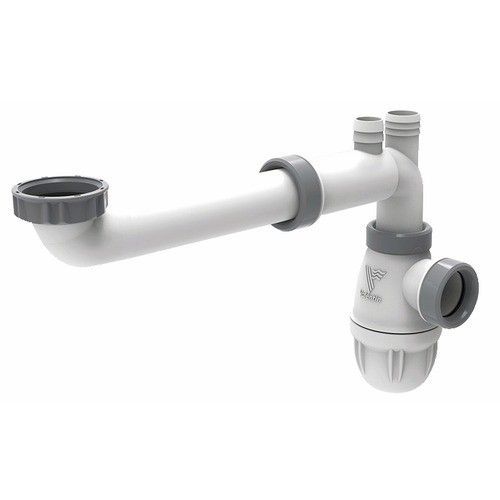 Siphon de lavabo déporté - diamètre 32 mm - gain de place - Connectic VALENTIN