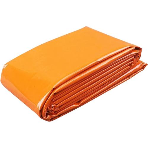 Orange 4 Pièces Couverture De Survie Sac De Couchage Chaud Sac De Couchage De Survie Couverture Pe Couverture De Sécurité Couverture Thermique Pe Couverture D'urgence À Pied Film