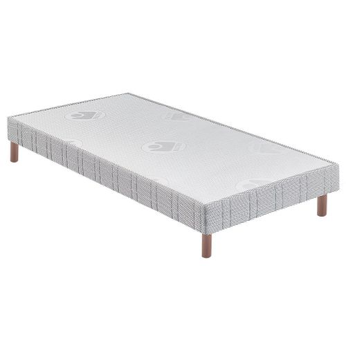 Sommier Tapissier Bultex Confort Ferme + Pieds 80x190