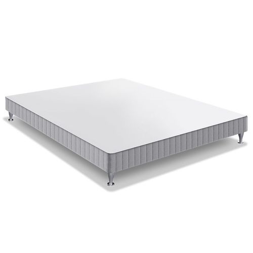 Sommier Tapissier À Lattes Simmons Sw 140x200 + Pieds