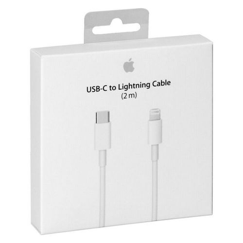 CABLE CHARGE LIGHTNING VERS USB-C BLANC 2M (ORIGINAL)