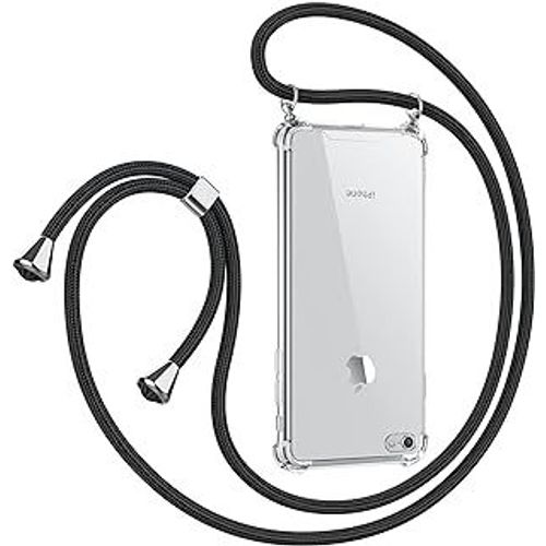 Coque Iphone 7 Cordon -Noir Ghl Tech