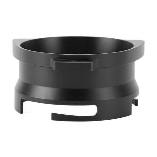 Entonnoir Doseur En Alliage D'aluminium, Anneau De Dosage De Café Rotatif RéSistant Aux éClaboussures Pour Porte-Filtre De 54mm Noir
