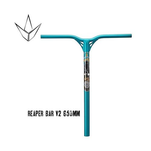 Guidon Trottinette Blunt Scooters Bar Reaper V2 650mm Bleu