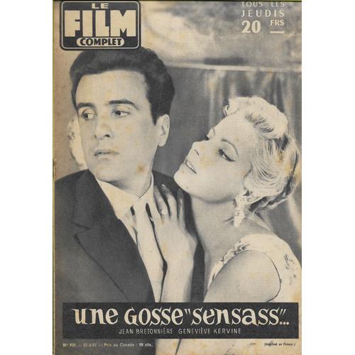 Le Film Complet N°631 - Une Gosse "Sensass"... - 22/09/1957 -